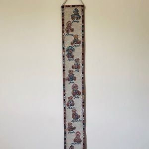 Teddy Bear Month Hanging Calendar Decor